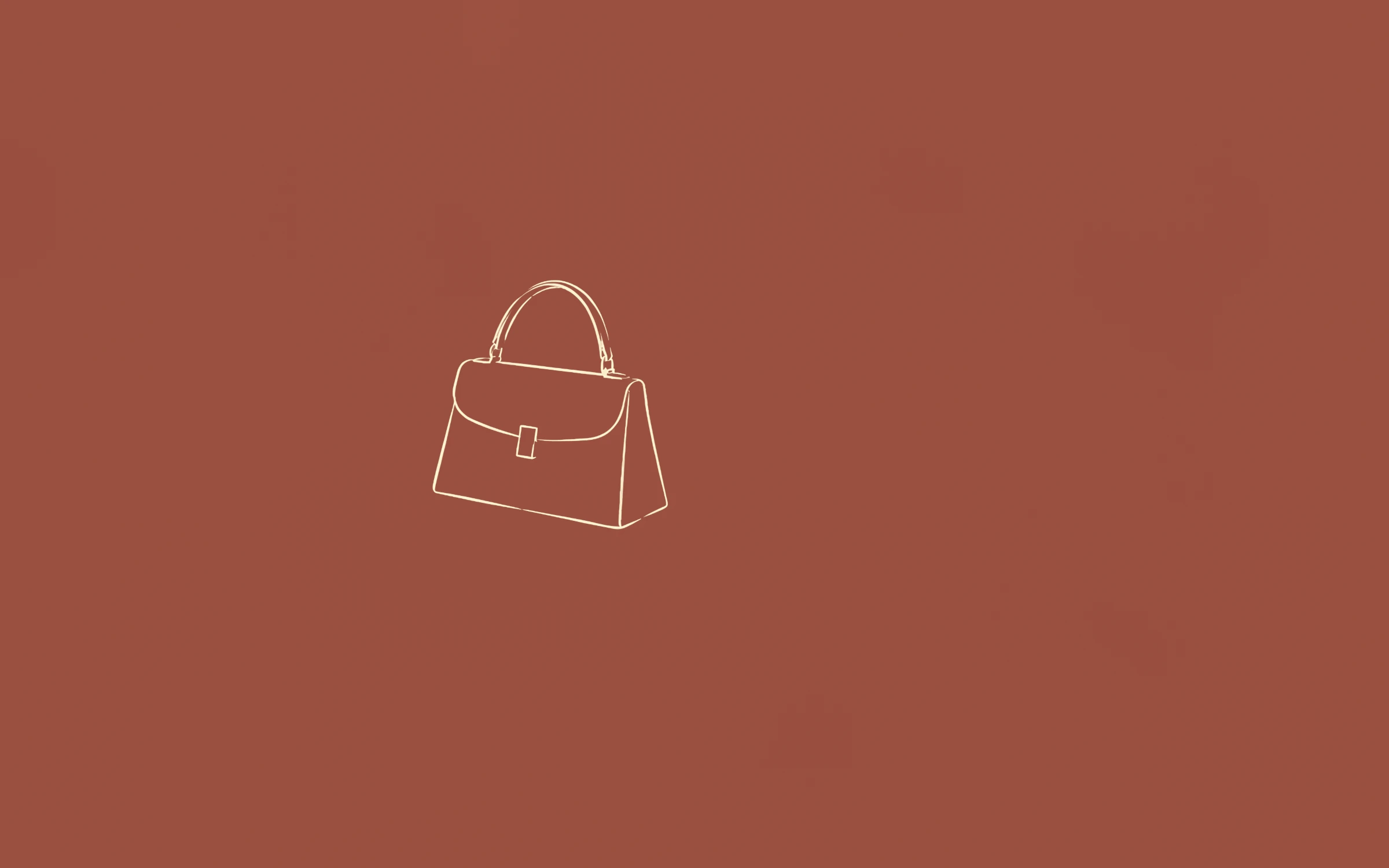 Handbag — minimal line art wallpaper