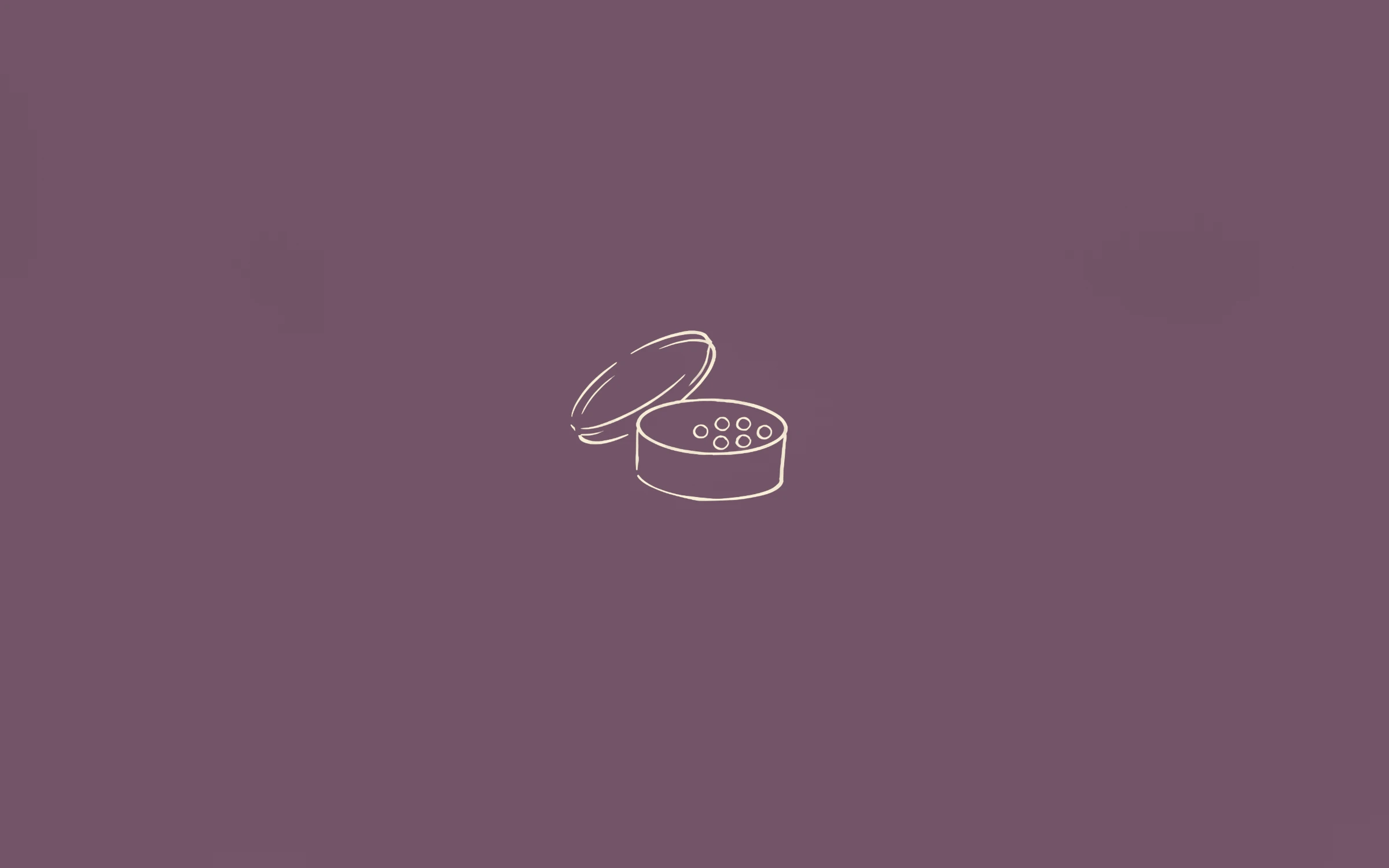 Makeup minimal line art wallpaper