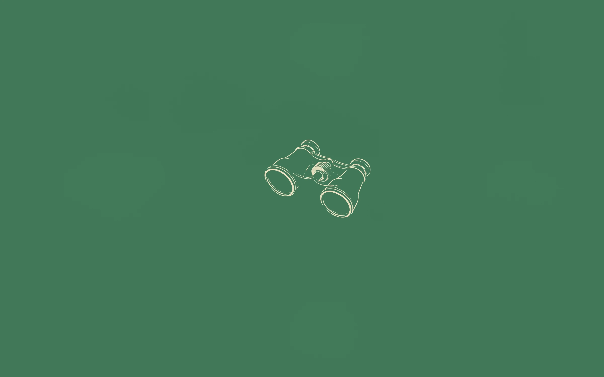 Binoculars — minimal line art wallpaper