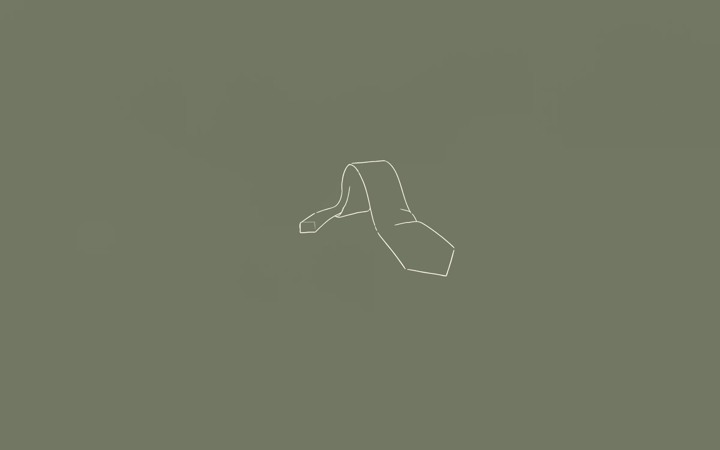 Tie — minimal line art wallpaper