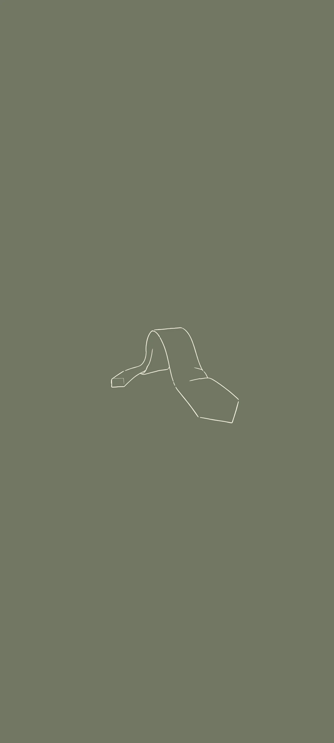 Tie — minimal line art wallpaper for iPhone